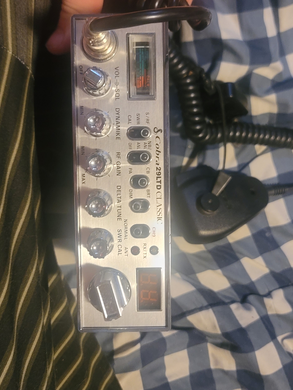 Cobra 29 LTD Classic CB Radio – Silver